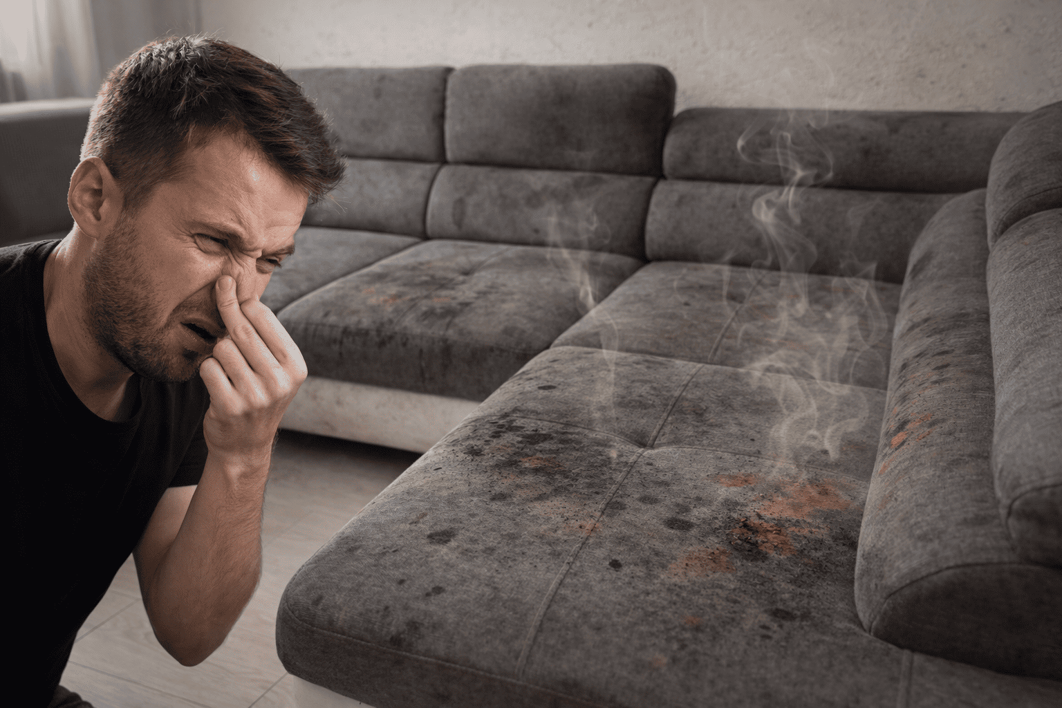 You are currently viewing Pourquoi un canapé sent mauvais même après nettoyage ?