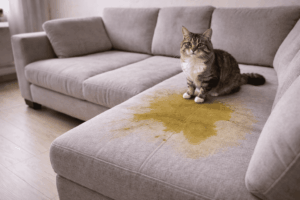 Lire la suite à propos de l’article Odeur d’urine sur un canapé : pourquoi ça revient et comment l’éliminer définitivement ?