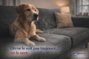 Lire la suite à propos de l’article Pourquoi les odeurs d’animaux reviennent sur un canapé ?